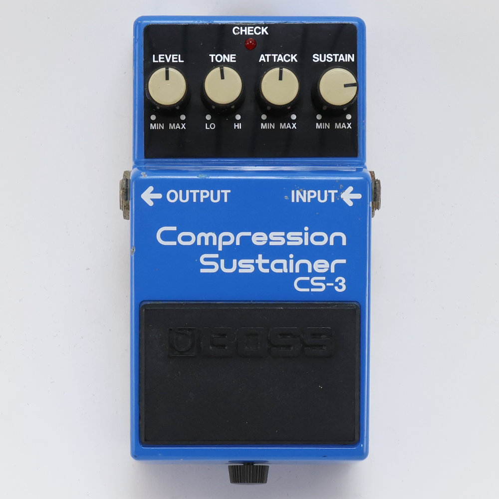 【中古】 コンプレッサー エフェクター BOSS CS-3 Compression Sustainer Made in Japan ギターエフェクター