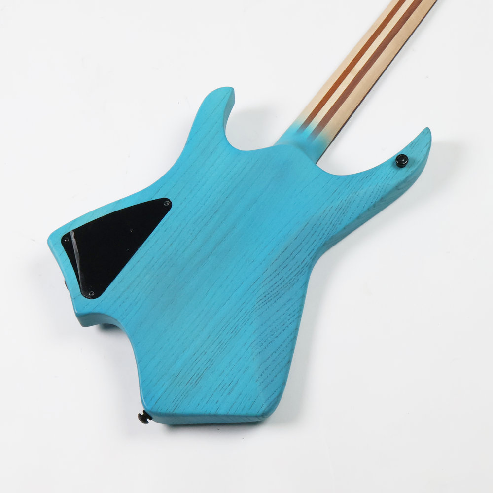 【訳あり】 VIKSTROM GUITARS VSMH-260 SBL アウトレット ヘッドレス ファンフレット 6弦ギター ボディバック