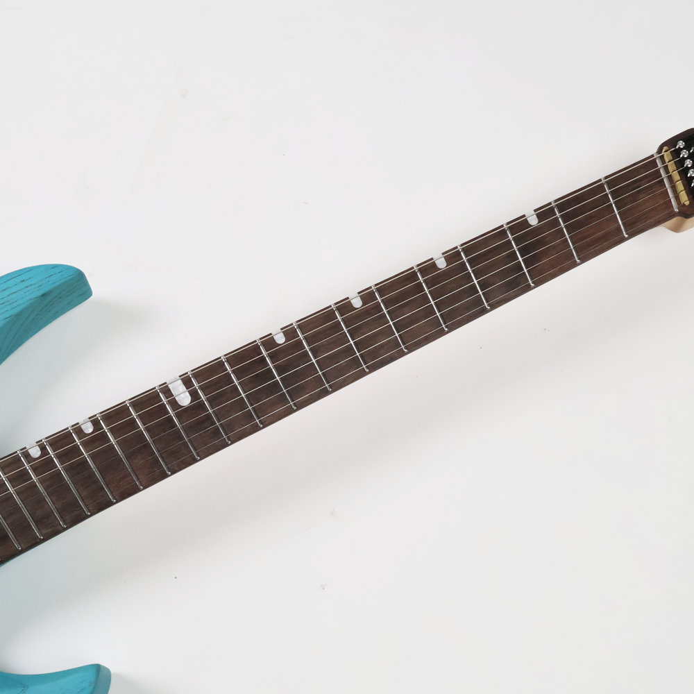 【訳あり】 VIKSTROM GUITARS VSMH-260 SBL アウトレット ヘッドレス ファンフレット 6弦ギター 指板