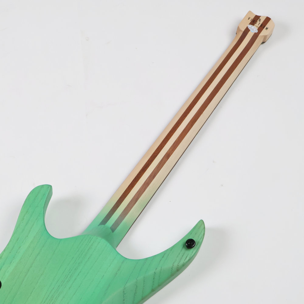 【訳あり】 VIKSTROM GUITARS VSMH-260 TUQ アウトレット ヘッドレス ファンフレット 6弦ギター ネック