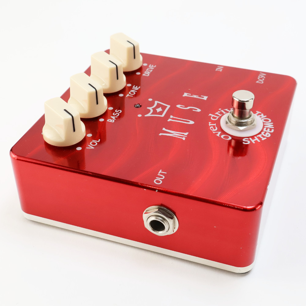 【中古】 オーバードライブ SHIGEMORI MUSE ギターエフェクター シゲモリ 本体画像 斜め 2