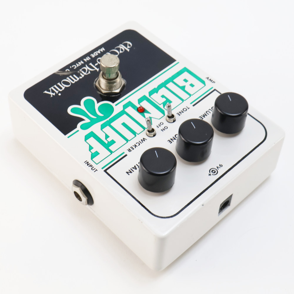 【中古】 エフェクター ELECTRO-HARMONIX Big Muff Pi with Tone Wicker エレクトロハーモニクス ビッグマフ ファズ エレハモ 本体画像 斜め 2