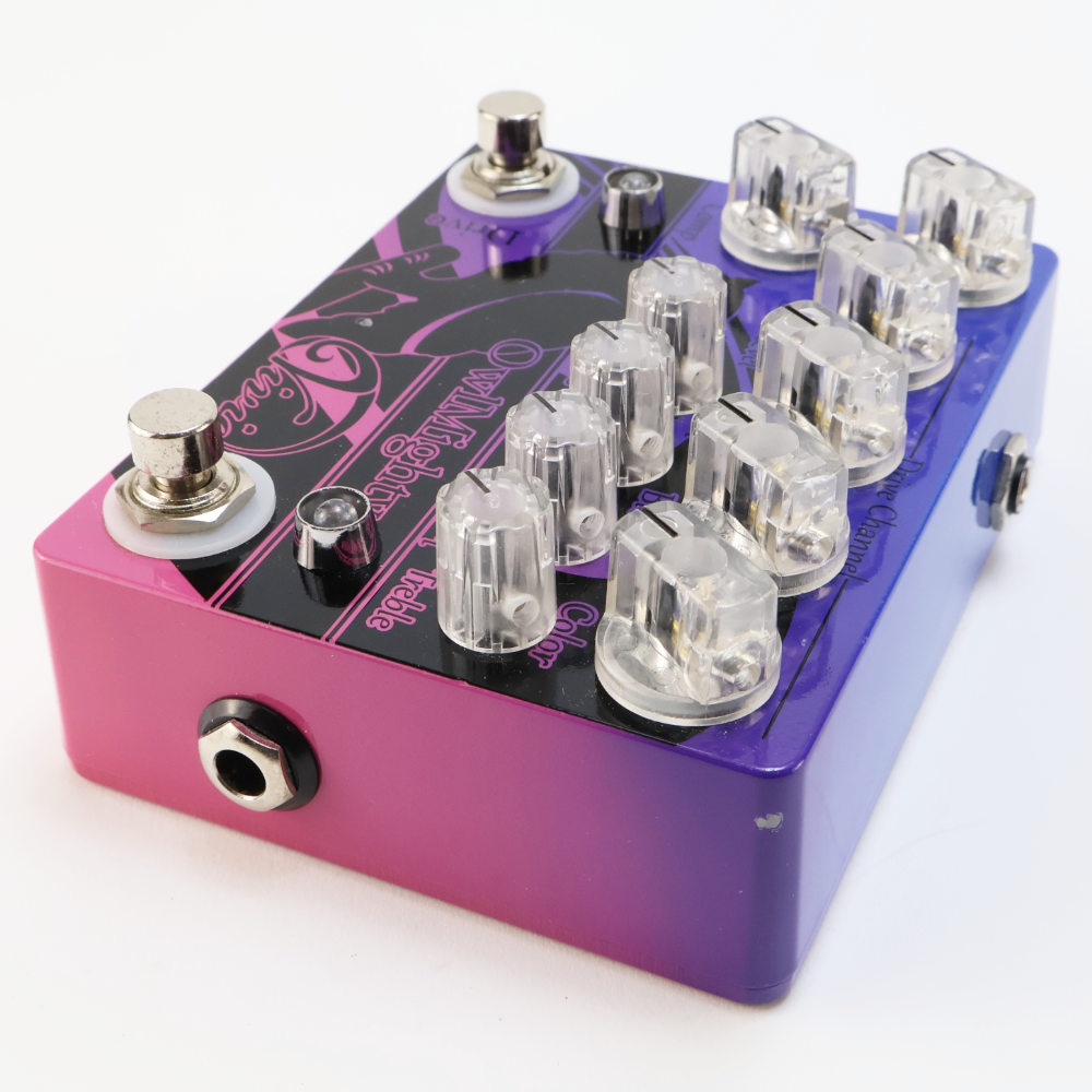 【中古】 ベースプリアンプエフェクター Vivie OwlMighty Bass Preamp ヴィヴィ 本体画像 斜め 2