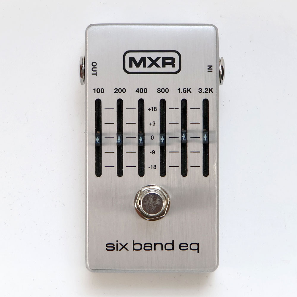 【中古】 グラフィックイコライザー MXR M109S Six Band Graphic EQ 6バンド グライコ