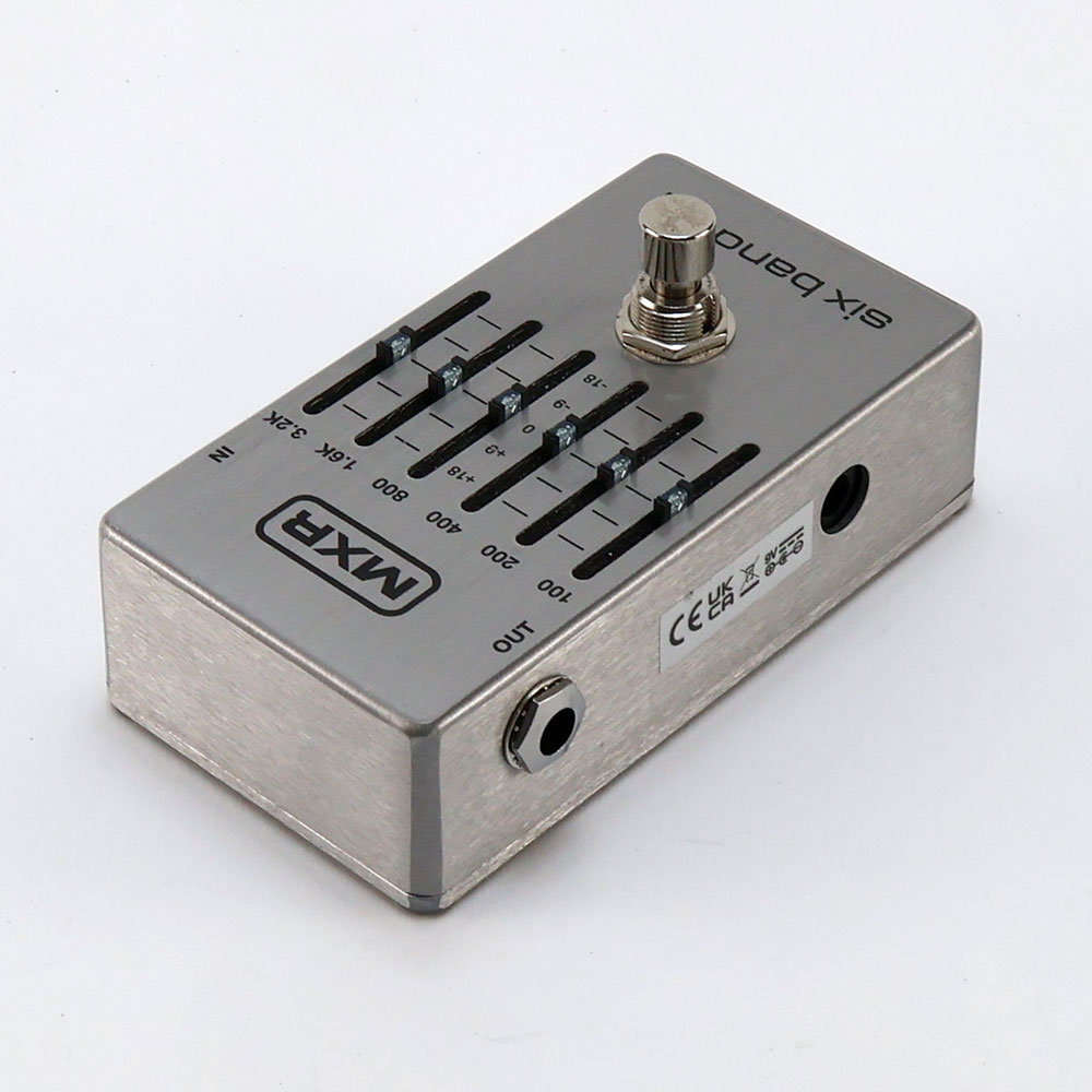 【中古】 グラフィックイコライザー MXR M109S Six Band Graphic EQ 6バンド グライコ 全体