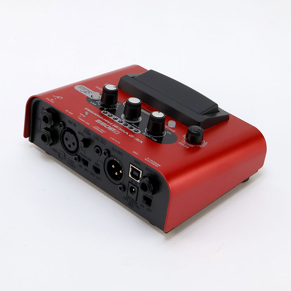 【中古】 ボーカルエフェクター BOSS VE-2 Vocal Harmonist ボーカル用ハーモニーエフェクター 全体