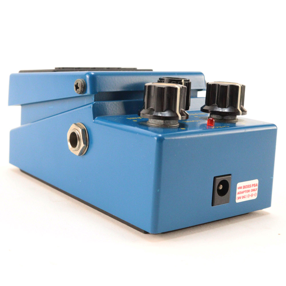 【中古】 ブルースドライバー エフェクター BOSS BD-2 Blues Driver ギターエフェクター オーバードライブ ブルドラ 本体画像 斜め 