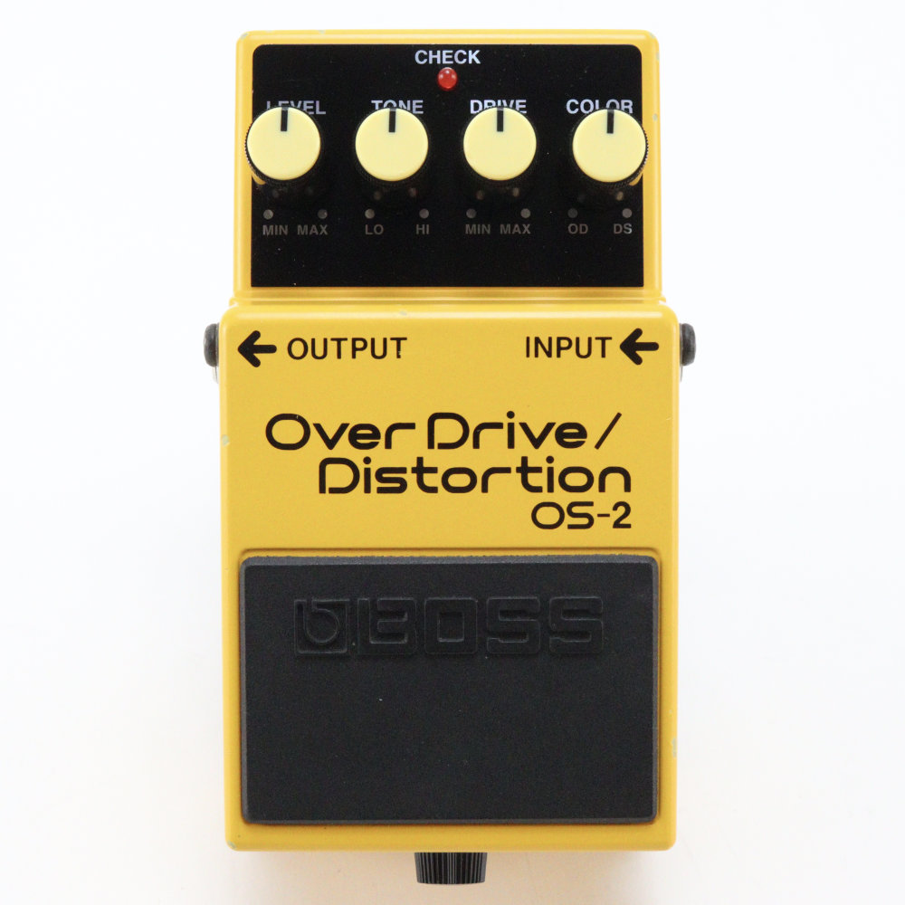 【中古】オーバードライブ ディストーション エフェクター BOSS OS-2 OverDrive Distortion ギターエフェクター