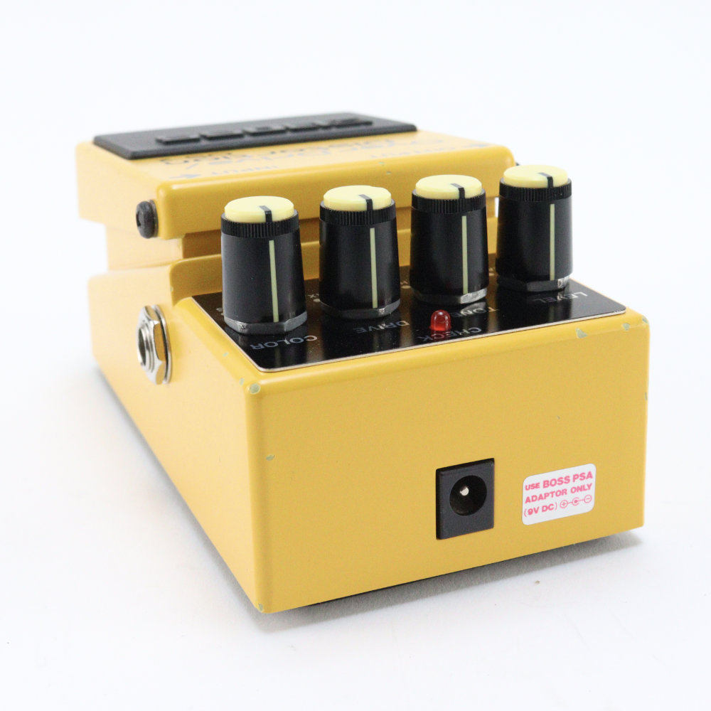 【中古】オーバードライブ ディストーション エフェクター BOSS OS-2 OverDrive Distortion ギターエフェクター 側面