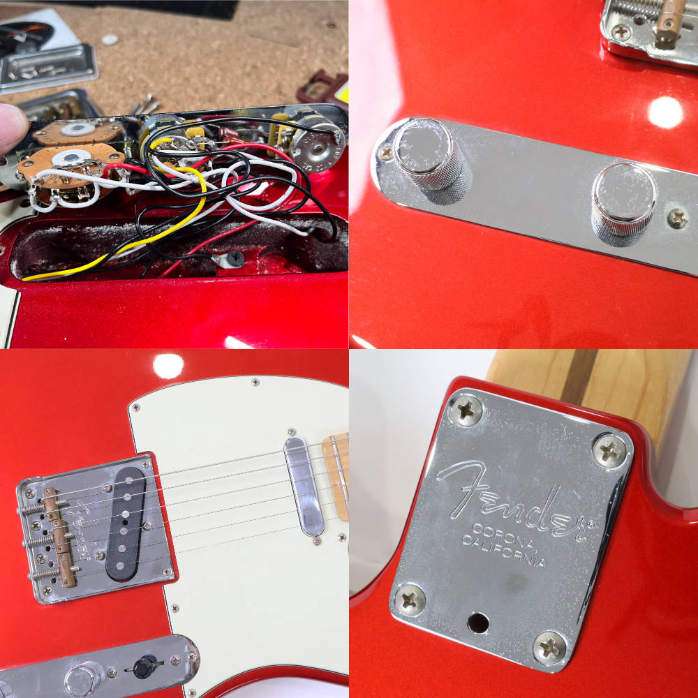 【中古】 エレキギター Fender American Professional Telecaster Maple Fingerboard Candy Apple Red 2017年製 フェンダー アメリカンプロフェッショナル テレキャスター 詳細画像