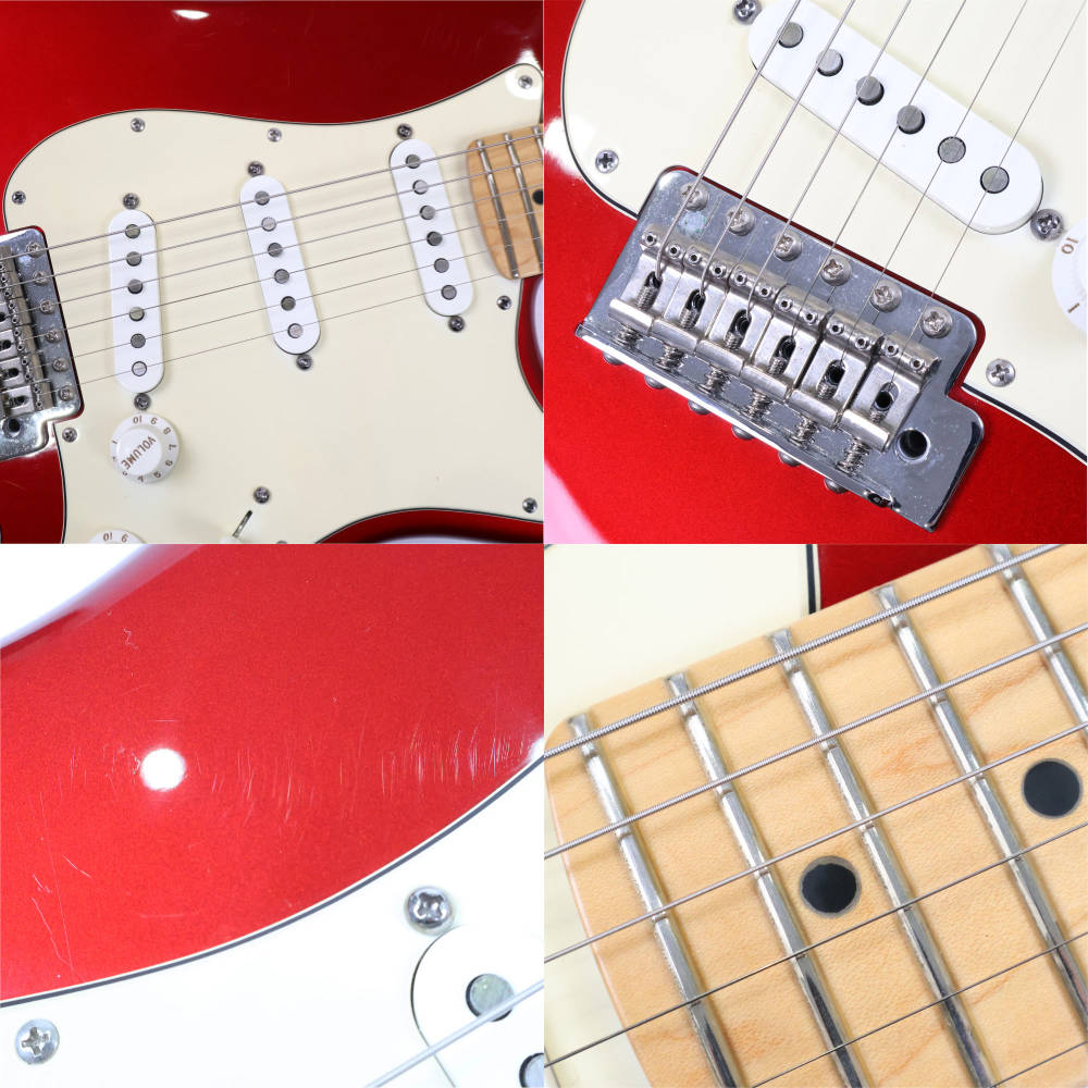 【中古】 エレキギター Fender American Special Stratocaster Maple Fingerboard Candy Apple Red 2009年製 Texas Specialピックアップ搭載 フェンダー アメリカンスペシャル ストラトキャスター 詳細画像