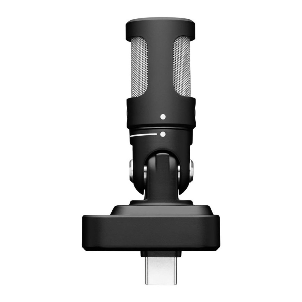 SHURE MV88 USB-C ステレオマイクロホン iOS Android 両対応 USB C端子でスマホに直接挿せるステレオマイク 背面