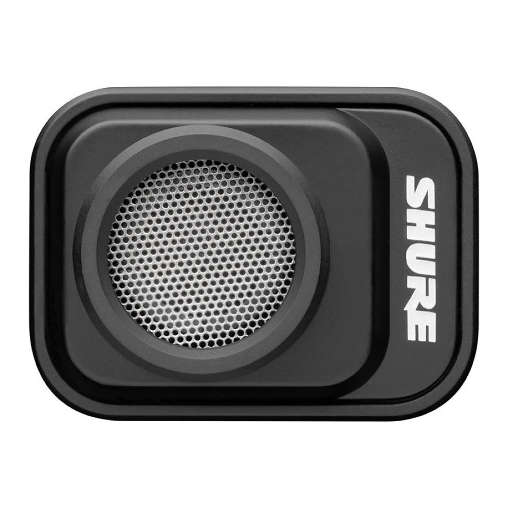 SHURE MV88 USB-C ステレオマイクロホン iOS Android 両対応 USB C端子でスマホに直接挿せるステレオマイク グリル部