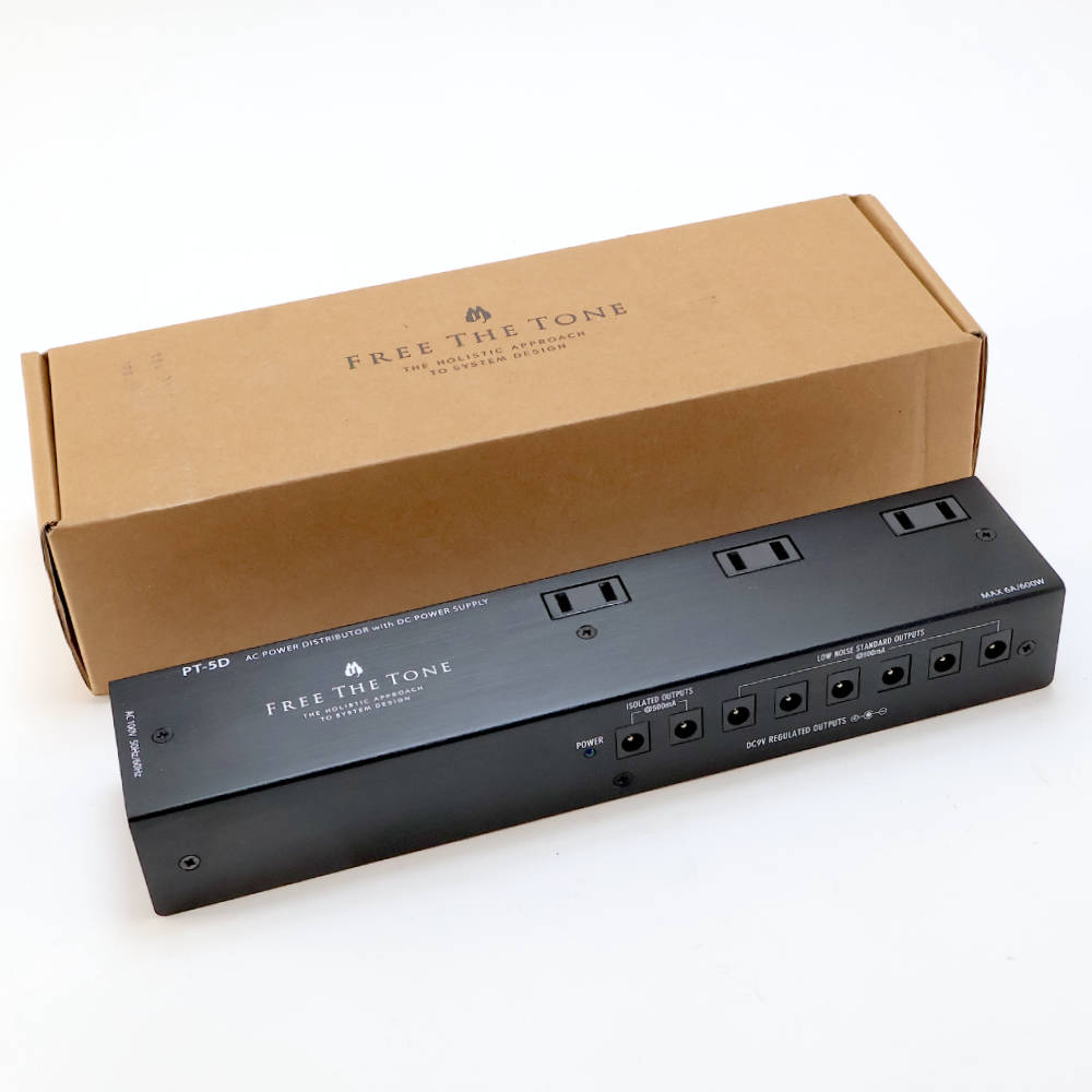 【中古】 Free The Tone PT-5D AC POWER DISTRIBUTOR with DC POWER SUPPLY パワーサプライ