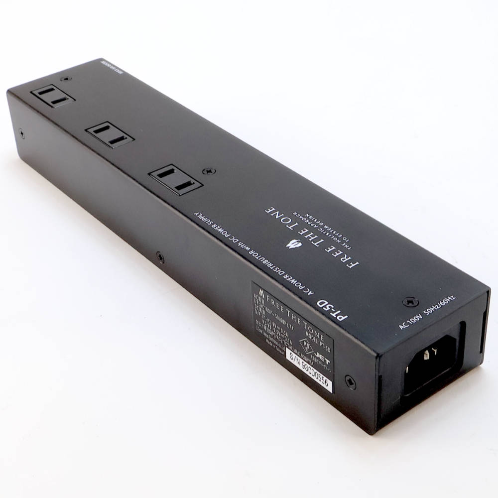 【中古】 Free The Tone PT-5D AC POWER DISTRIBUTOR with DC POWER SUPPLY パワーサプライ 左サイド