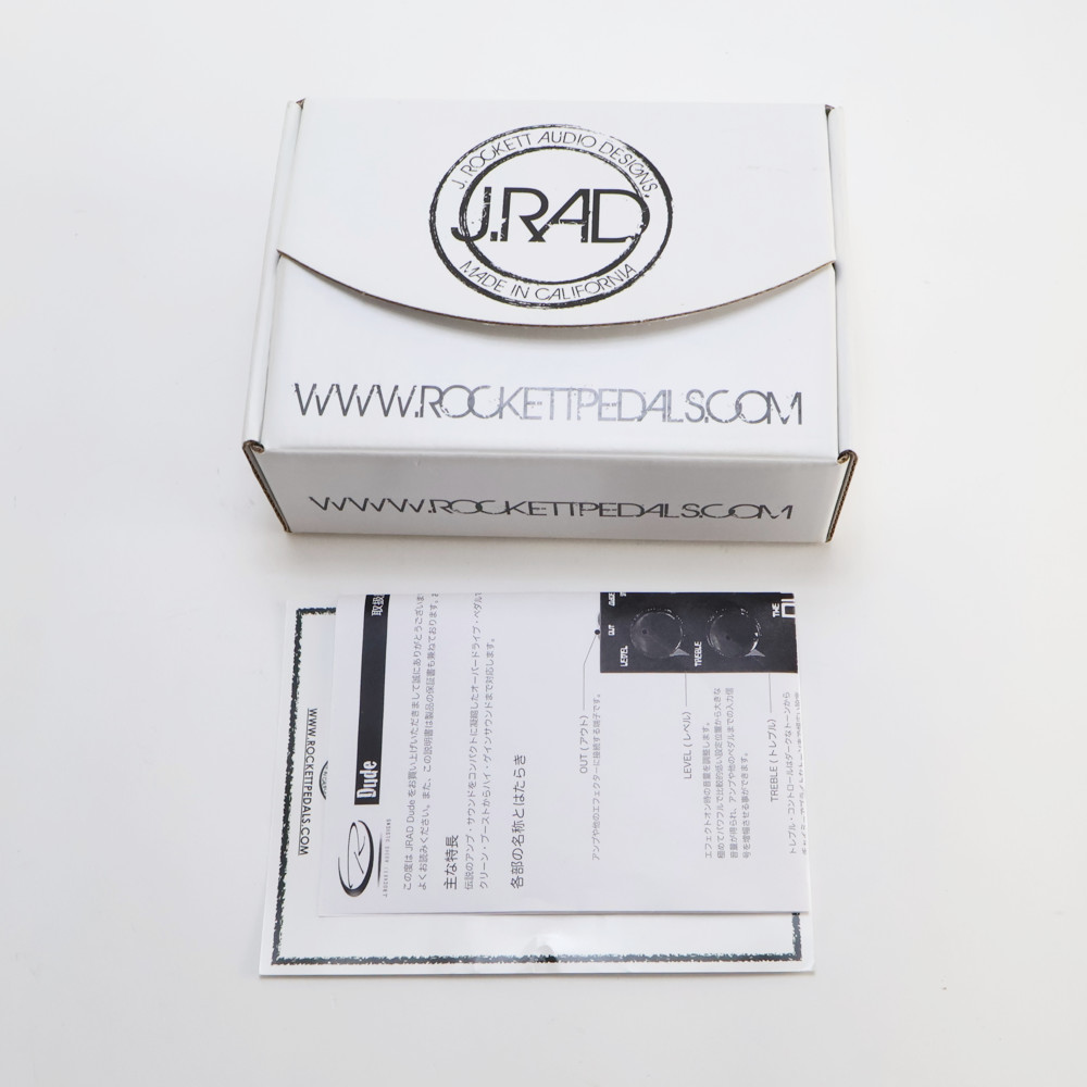 【中古】 オーバードライブ　J Rockett Audio Designs DUDE 付属品