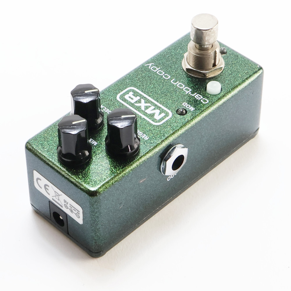 【中古】  アナログディレイ エフェクター MXR M299 Carbon Copy Mini カーボンコピー ミニ ディレイ ギターエフェクター 側面