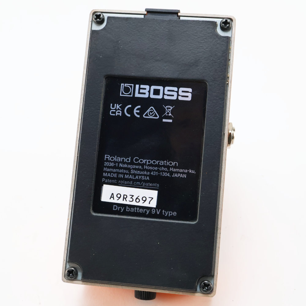 【中古】ディストーション エフェクター BOSS DS-1 Distortion ギターエフェクター 本体画像 裏 