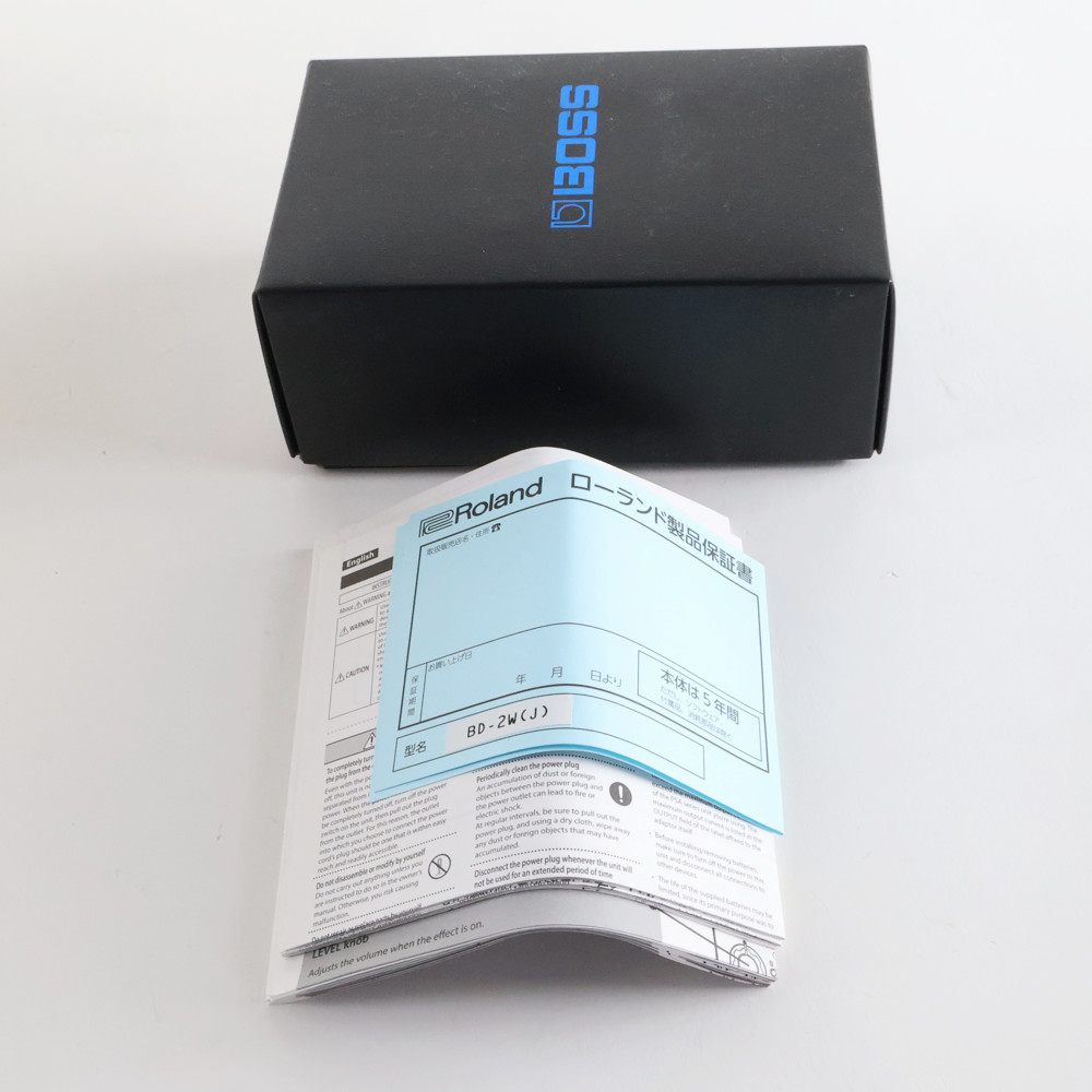 【中古】 オーバードライブ エフェクター BOSS BD-2W Blues Driver ギターエフェクター ブルースドライバー 付属品