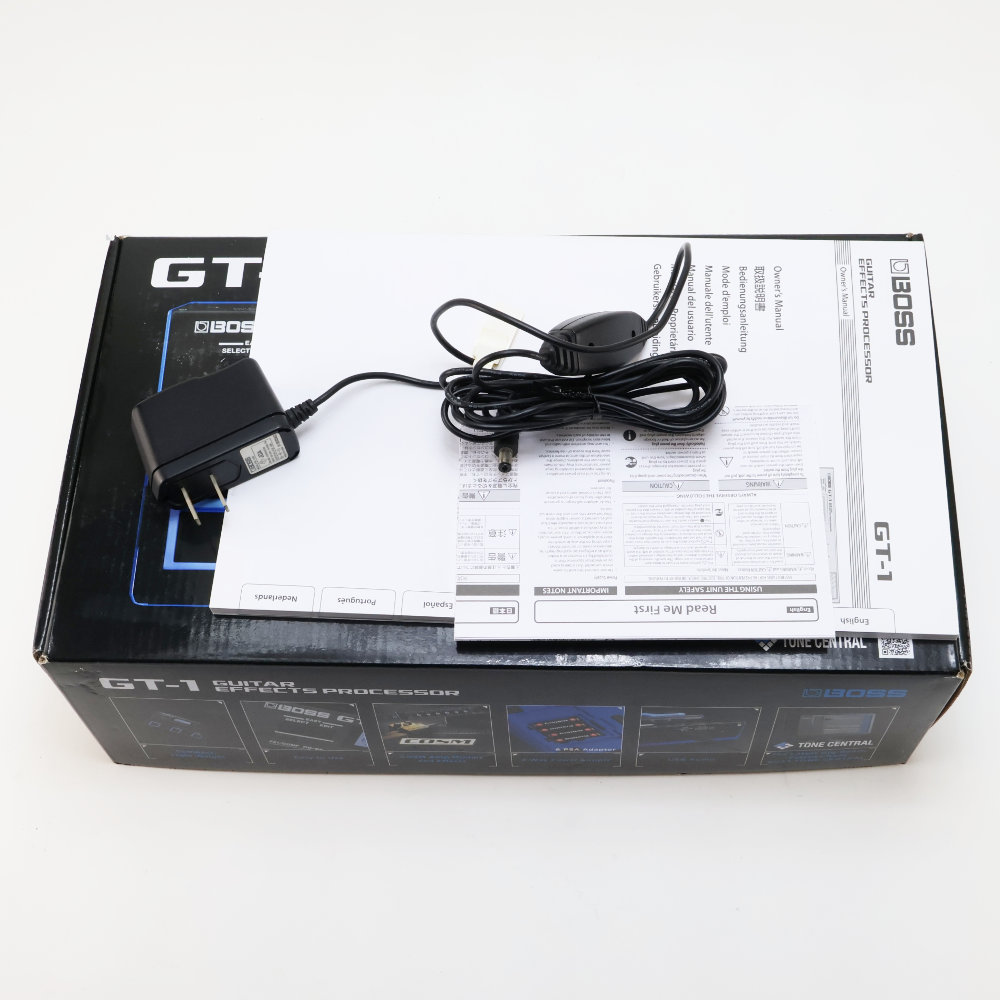 【中古】ボス マルチエフェクター BOSS GT-1 Guitar Effect Processor 付属品画像