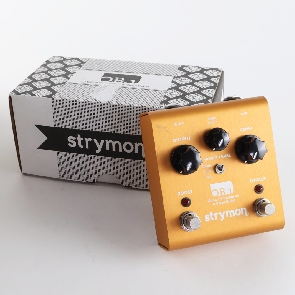 【中古】 コンプレッサー ブースター STRYMON OB.1 Optical Compressor & Clean Boost ストライモン ギターエフェクター
