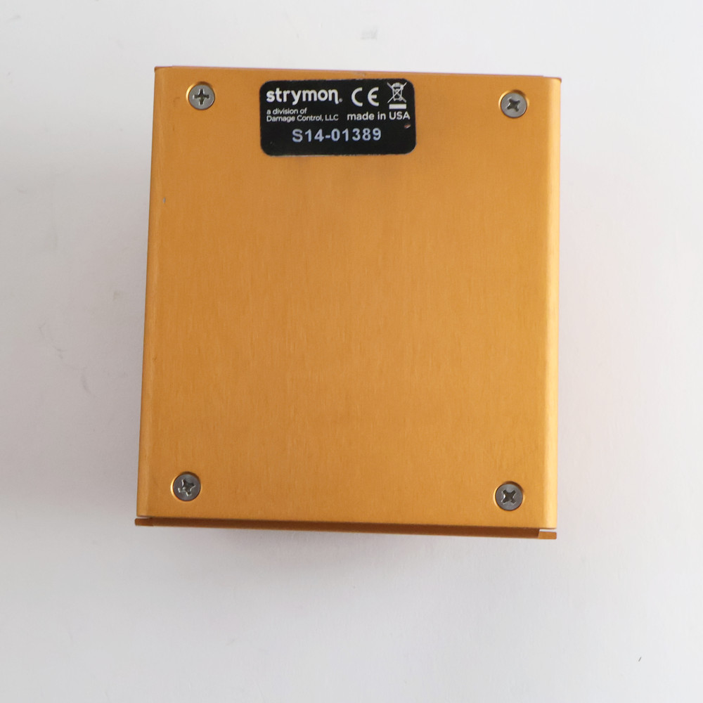 【中古】 コンプレッサー ブースター STRYMON OB.1 Optical Compressor & Clean Boost ストライモン ギターエフェクター 裏面