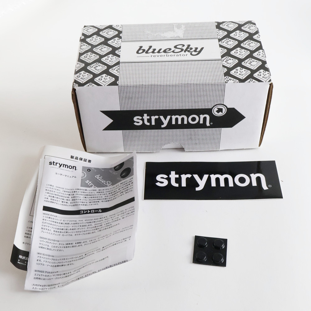 【中古】リバーブ strymon blueSky Gen1 リバーブ ストライモン ギターエフェクター 付属品