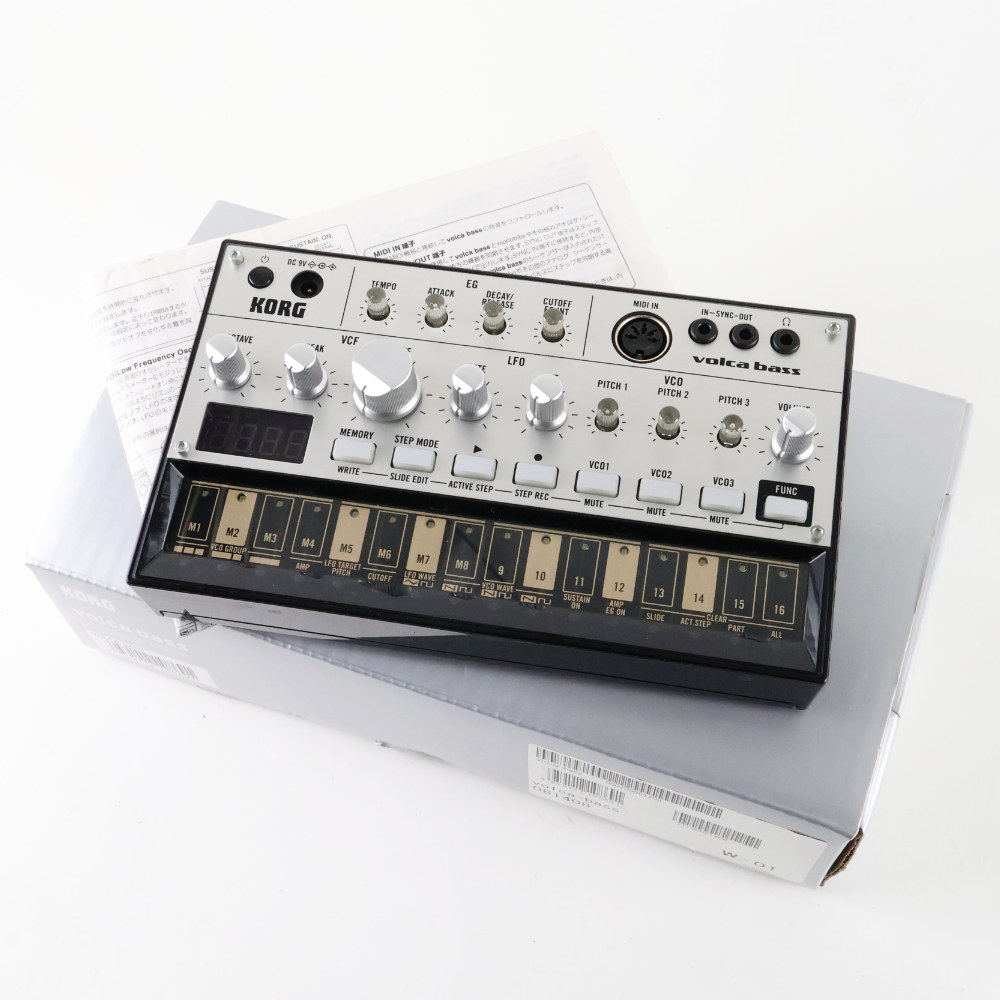【中古】 コルグ ボルカ ベース KORG volca bass アナログベースマシン オシレーター