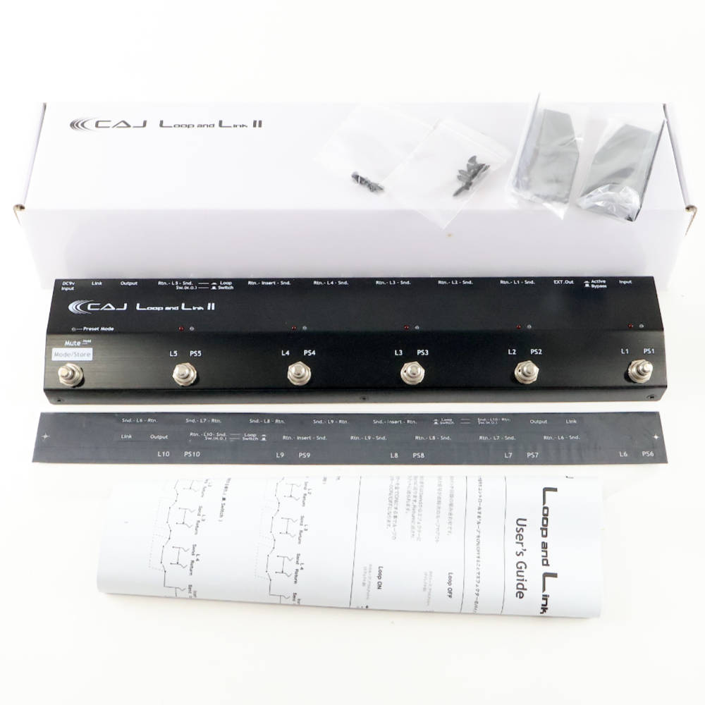 【中古】 オーディオコントローラー CAJ Loop and Link II 付属品