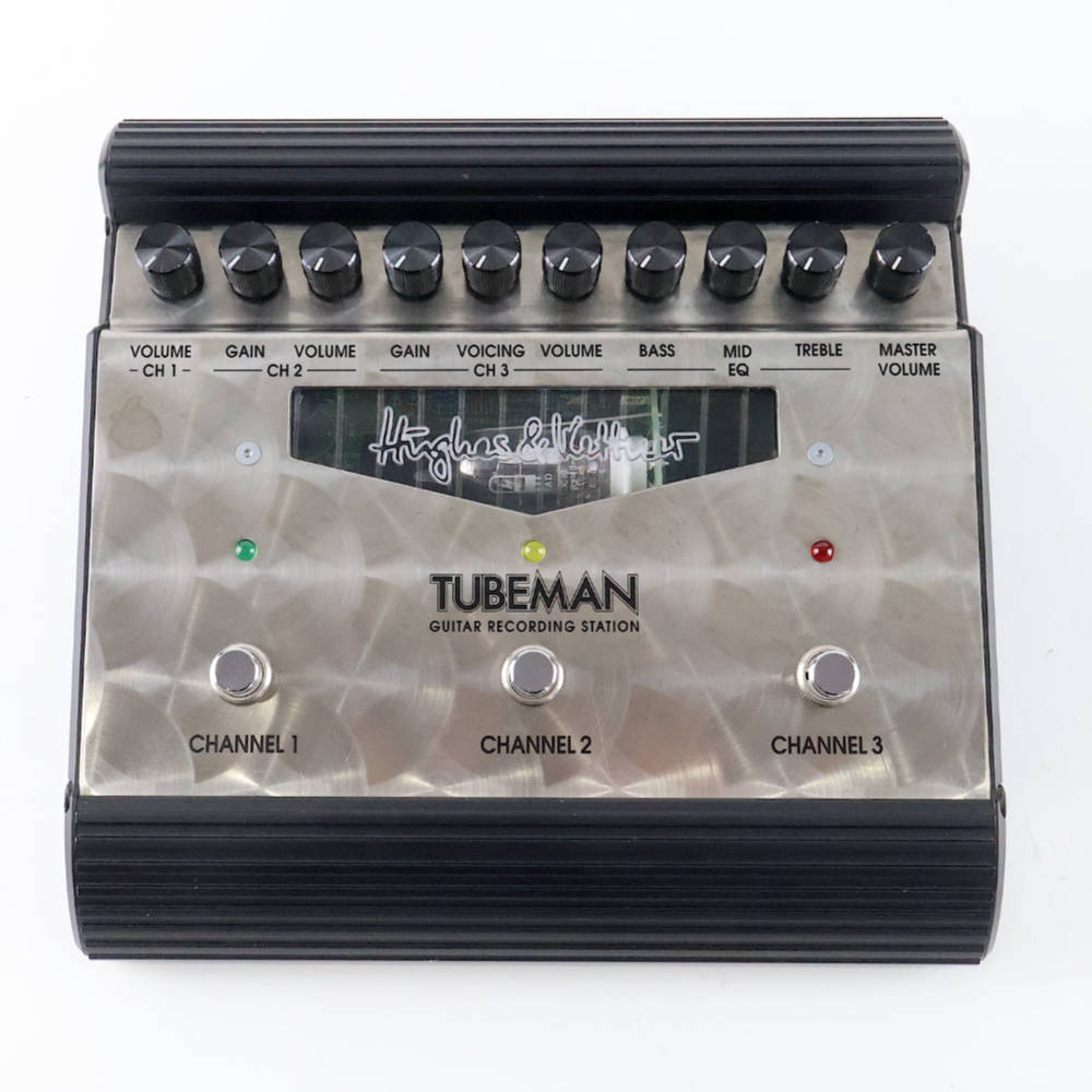【中古】 エレキギター用ペダル型プリアンプ Hughes＆Kettner TUBEMAN ヒュースアンドケトナー プリアンプ