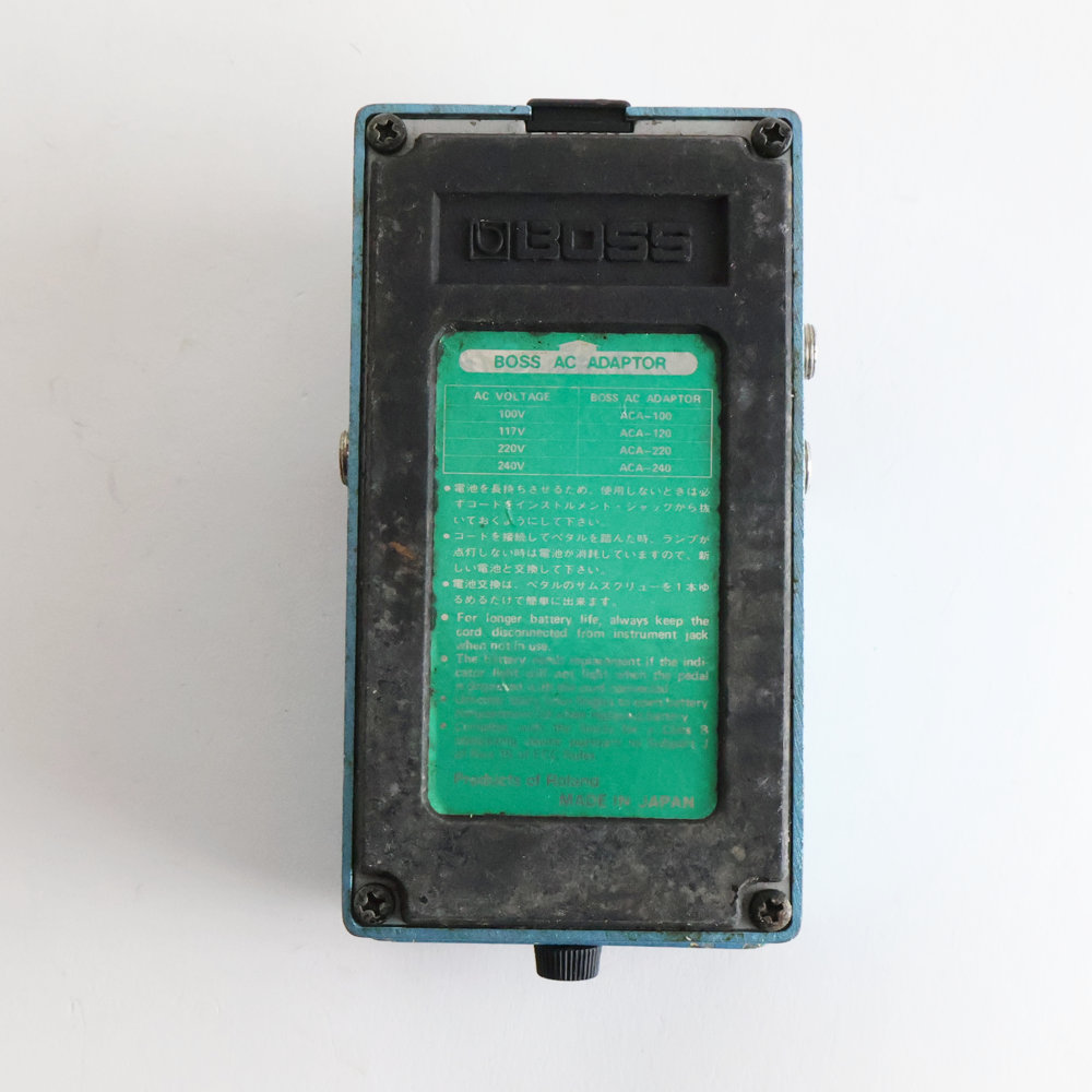 【中古】 コーラス エフェクター BOSS CE-3 Chorus Made in JAPAN ギターエフェクター 裏面