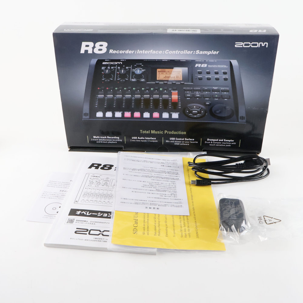 【中古】 デジタルレコーダー ZOOM R8 ズーム 付属品