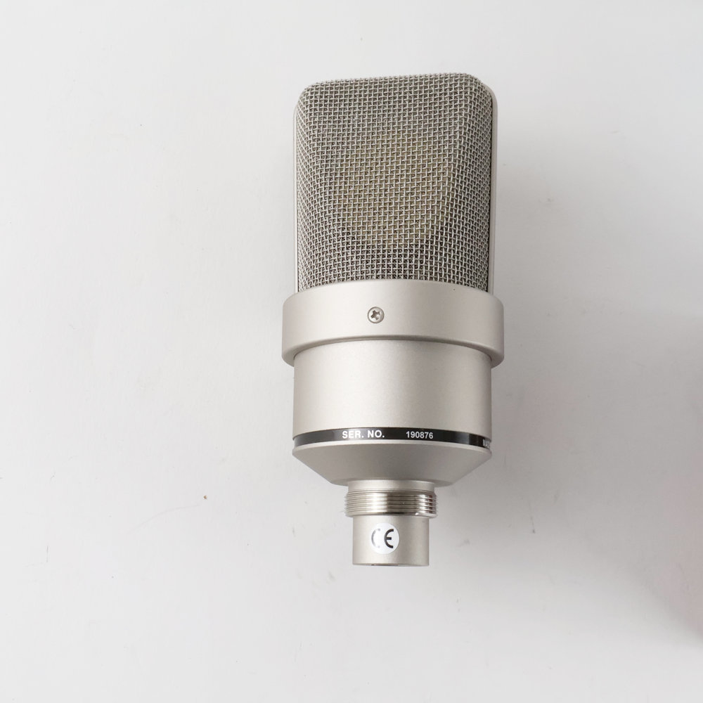 【中古】 コンデンサーマイク ノイマン NEUMANN TLM103 名機U87の現代版 マイク 裏面