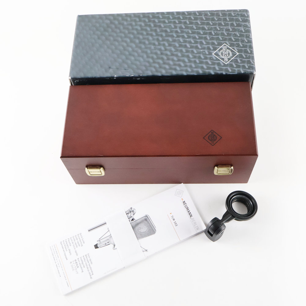 【中古】 コンデンサーマイク ノイマン NEUMANN TLM103 名機U87の現代版 マイク 付属品