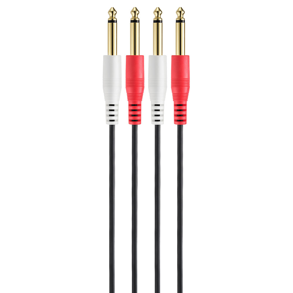 AUDIO-TECHNICA オーディオテクニカ AT-MI74/1.5 モノラルフォン×2-モノラルフォン×2 1.5m オーディオケーブル