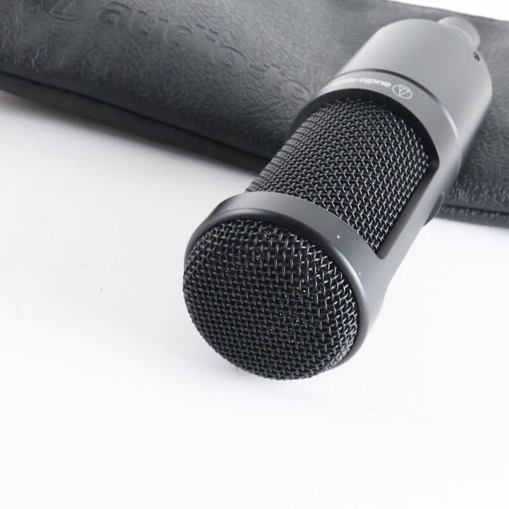 【中古】 マイク コンデンサーマイク AUDIO-TECHNICA AT2035 オーディオテクニカ オーテク グリル