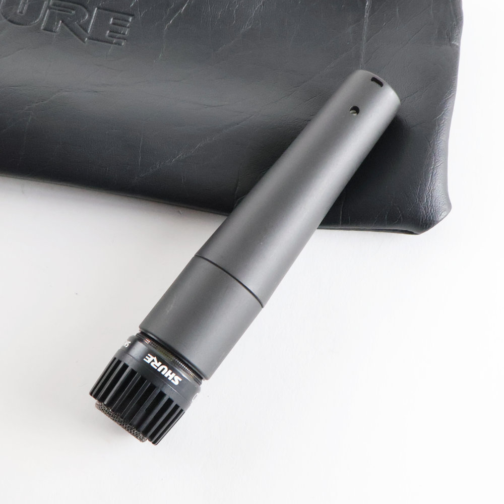 【中古】 マイク ダイナミックマイク 楽器用 SHURE SM57 シュアー 57 ゴーナナ シュア 裏面