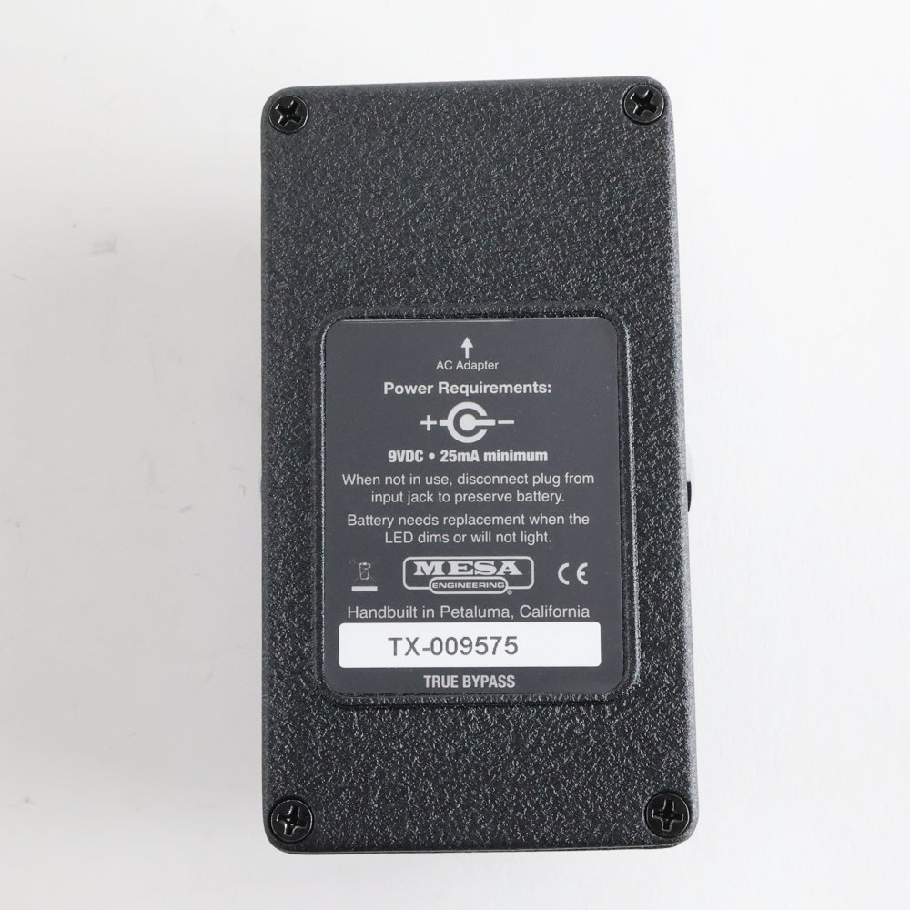 【中古】 ディストーション エフェクター MESA/BOOGIE THROTTLE BOX ギターエフェクター 裏面