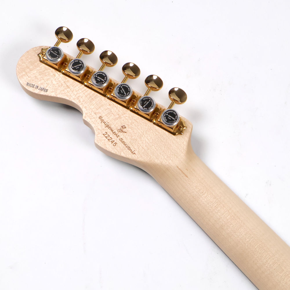 MOMOSE モモセ Limited Model MT-SKR 26/E EQS FZR-G WHITE PEARL ピックガード仕様 エレキギター ヘッド裏