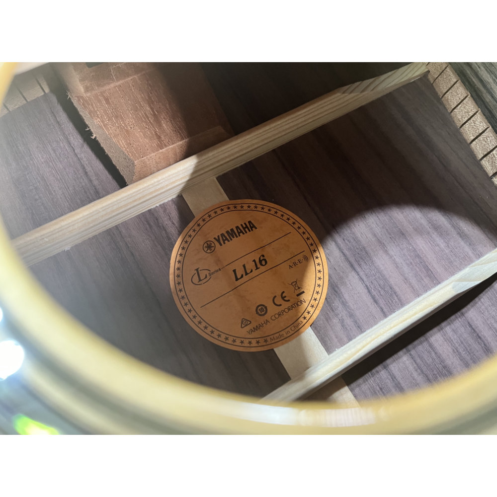 【中古】 アコースティックギター YAMAHA ヤマハ LL16 ARE エレアコ アコースティックギター 2024年製 ラベル