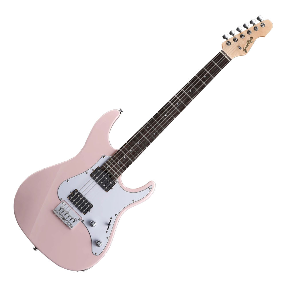 GrassRoots G-SNAPPER-DX Vintage Milky Pink エレキギター