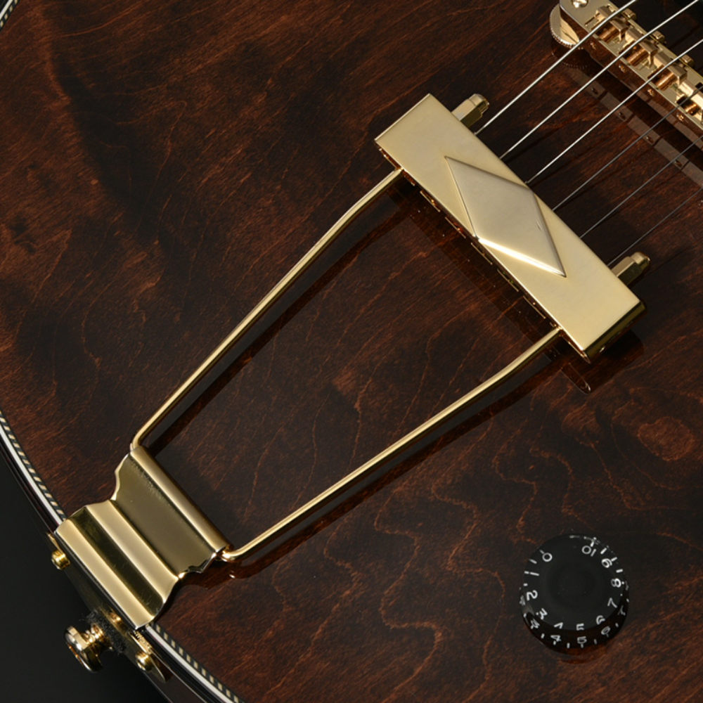 SeventySeven Guitars セブンティセブンギターズ STORK-STD-JT ABR セミアコースティックギター エレキギター セミアコ セミホロウ 77 ブリッジ部