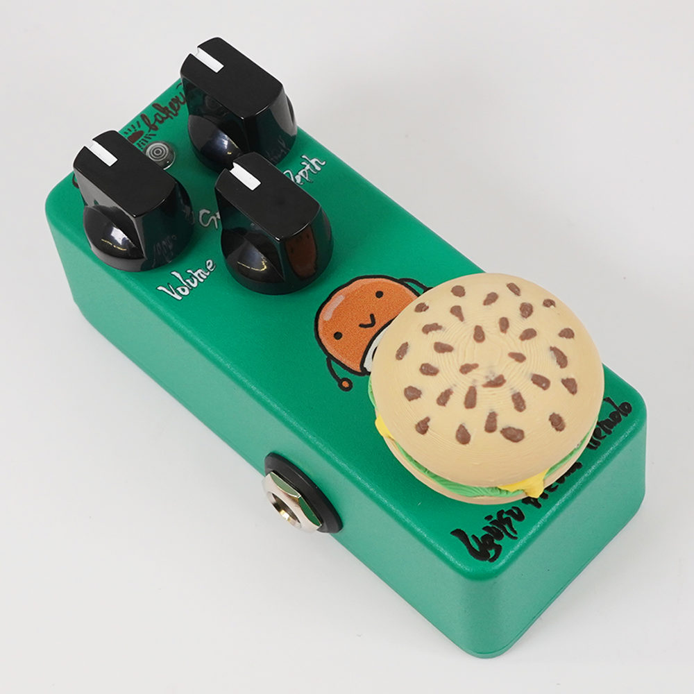 Mr.MojoFx ミスターモジョエフエックス Burger Topper フットスイッチハット フットスイッチカバー 1個入 使用例画像