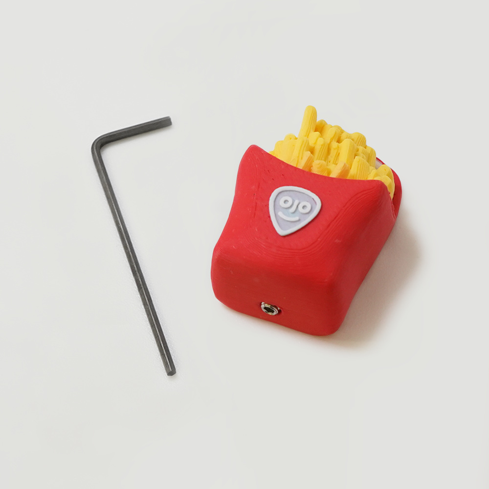 Mr.MojoFx ミスターモジョエフエックス Fries Topper フットスイッチハット フットスイッチカバー 1個入 六角レンチ画像