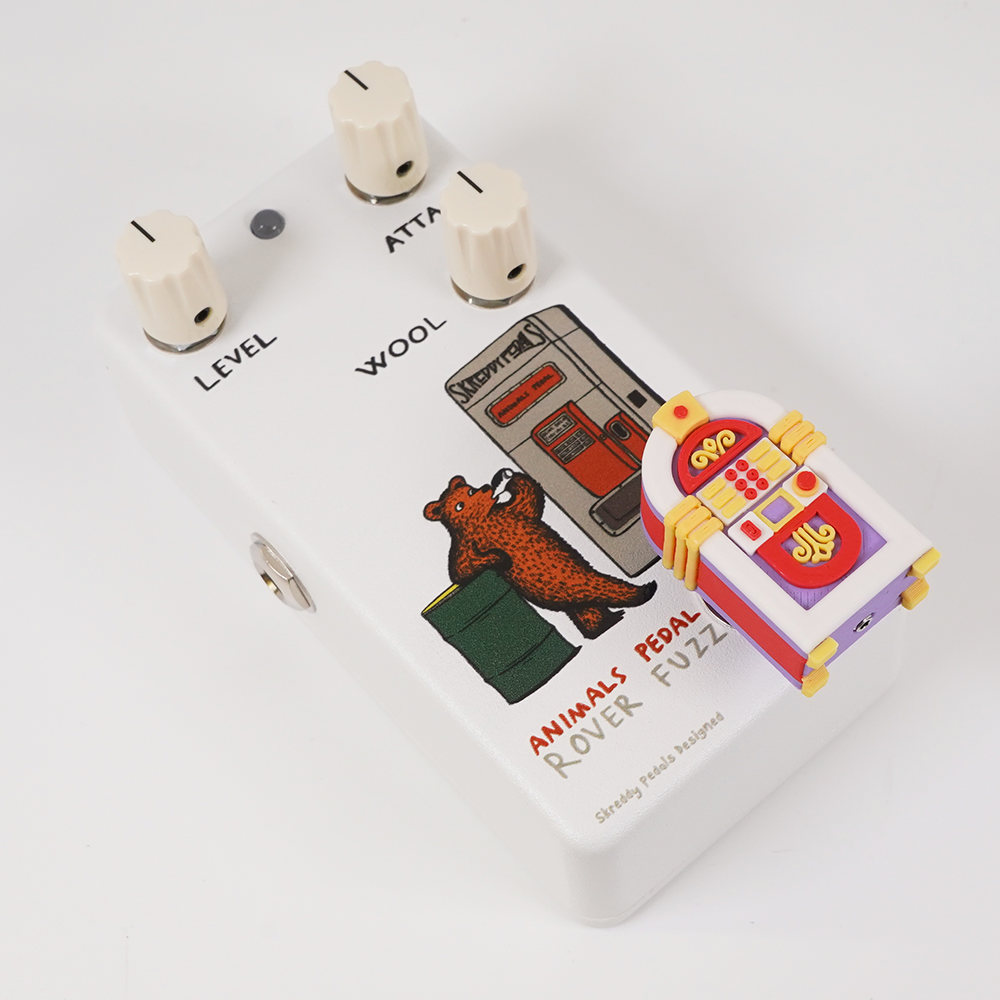 Mr.MojoFx ミスターモジョエフエックス Jukebox Topper フットスイッチハット フットスイッチカバー 1個入 使用例画像