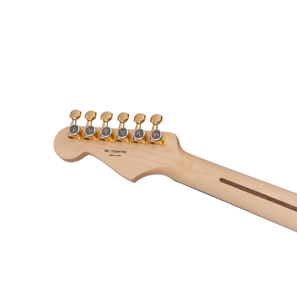 Fender フェンダー Erino Yumiki Stratocaster Rosewood Fingerboard Yellow Pearl エレキギター ヘッド裏