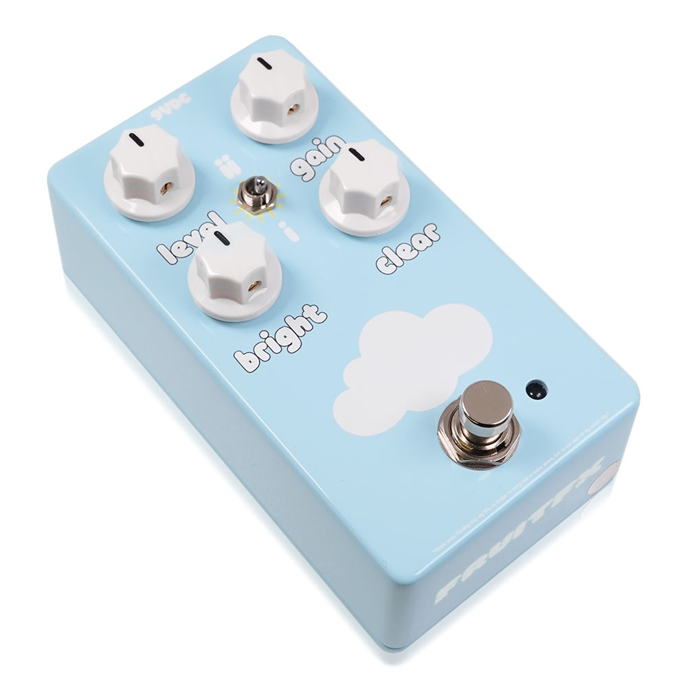 FruitFX フルーツエフエックス CloudDriver オーバードライブ ギターエフェクター 全体