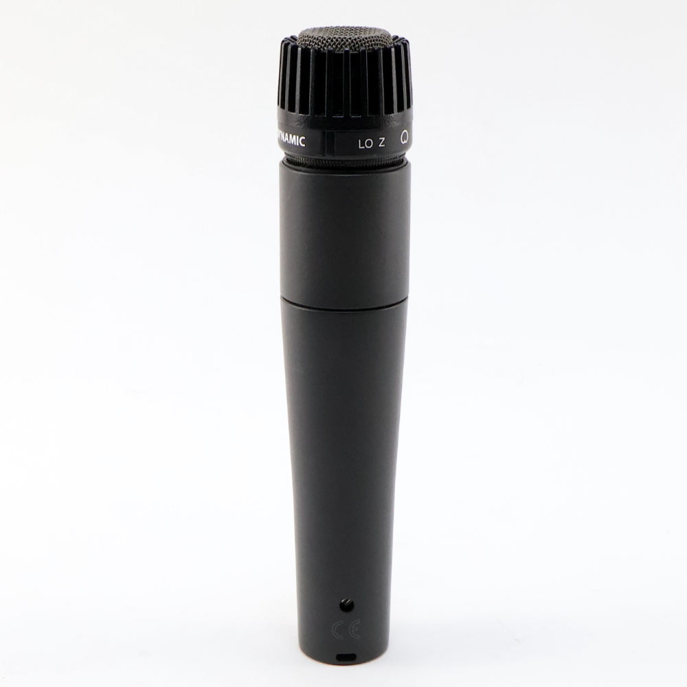【中古】 マイク ダイナミックマイク 楽器用 SHURE SM57 シュアー 57 ゴーナナ シュア 背面