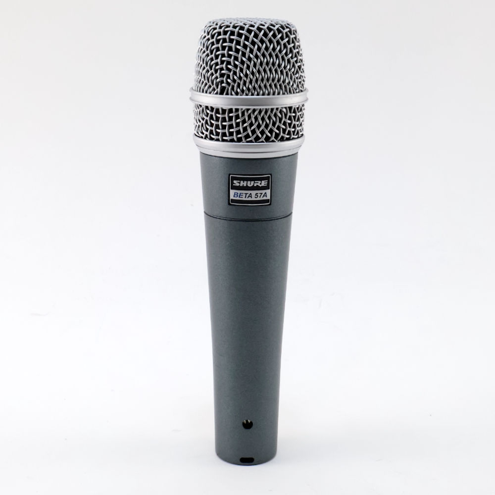 【中古】 SHURE BETA57A ボーカル/楽器両用 ダイナミックマイク 正面