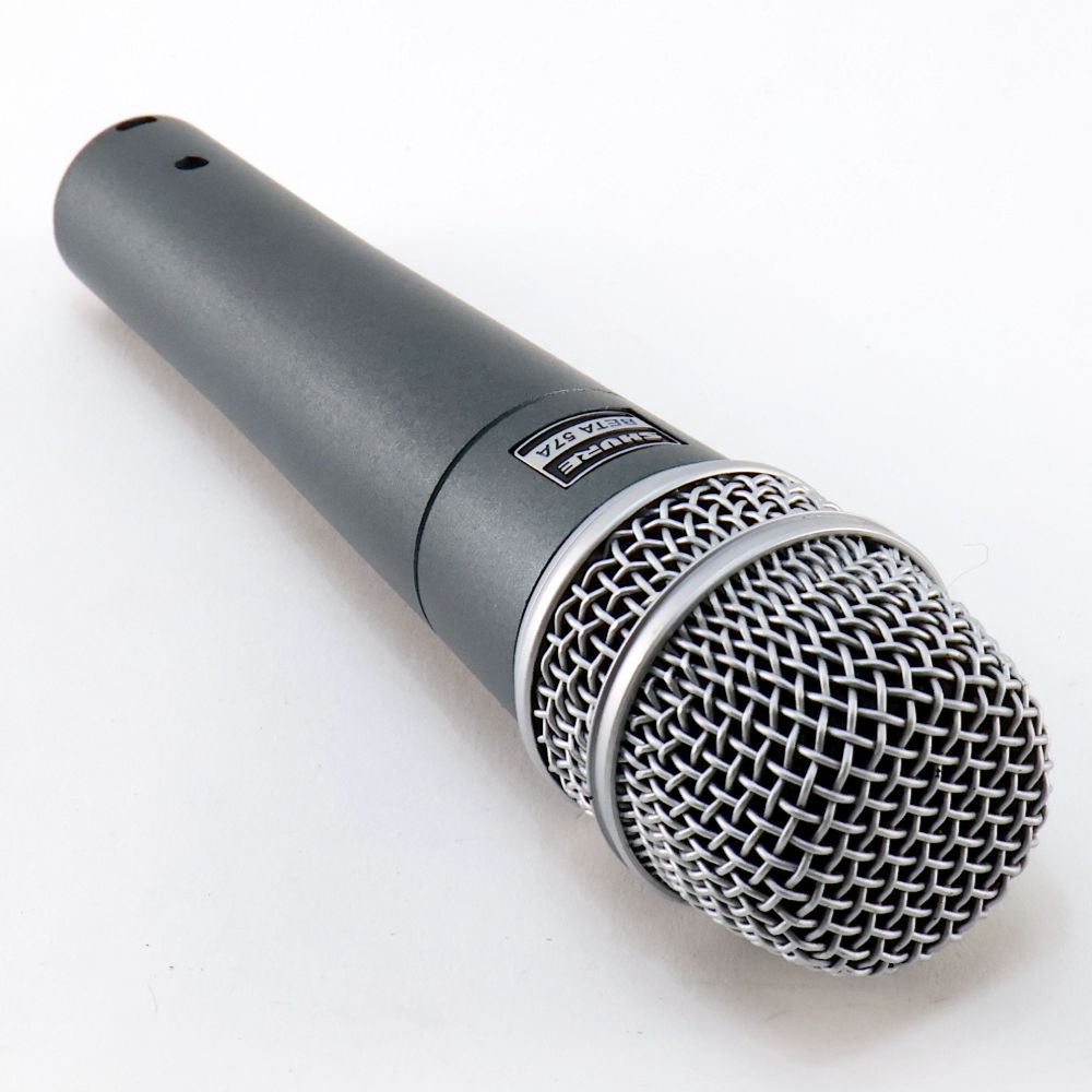 【中古】 SHURE BETA57A ボーカル/楽器両用 ダイナミックマイク グリル側
